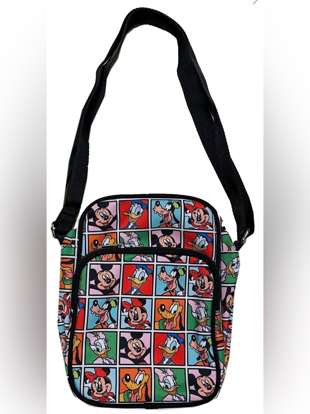 DISNEY PARKS (Sold Out) Crossbody Bag - Mickey Mouse and Friends Pattern - Picture 3 of 7
